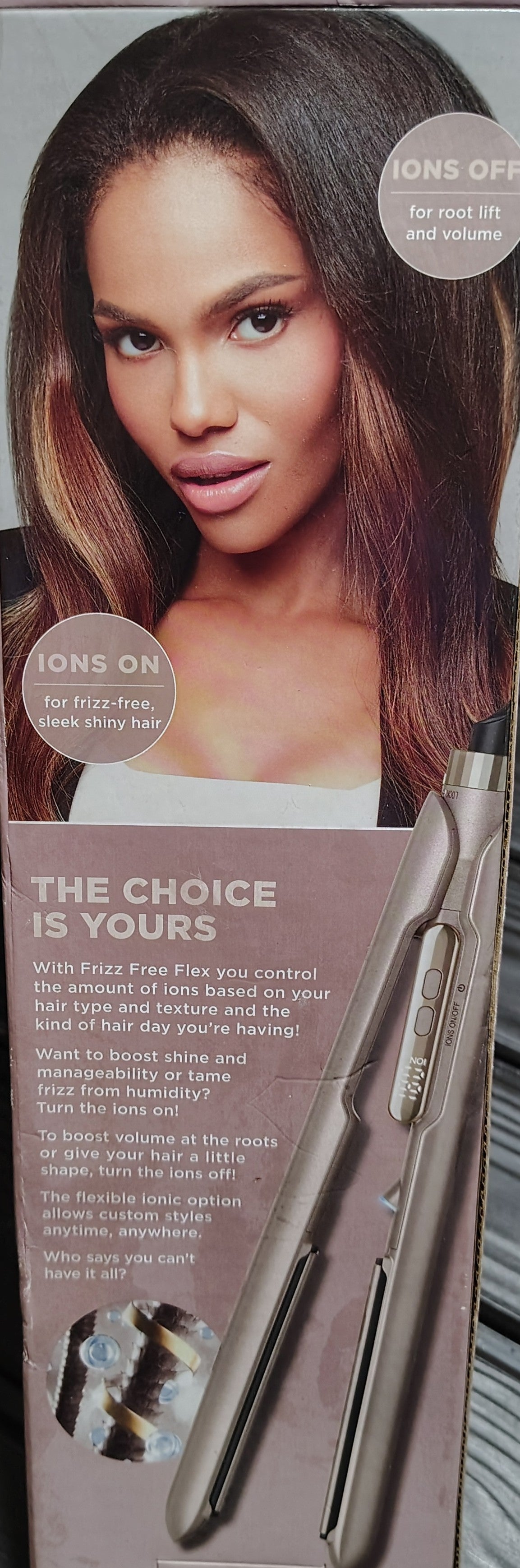 Conair Frizz Free Flex 1" Flat Iron