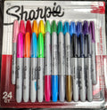 Sharpie Fine Tip permanent markers-24 piece set