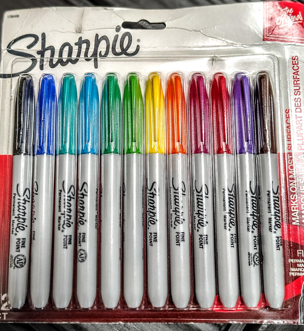 Sharpie Fine point permanent markers 12 count