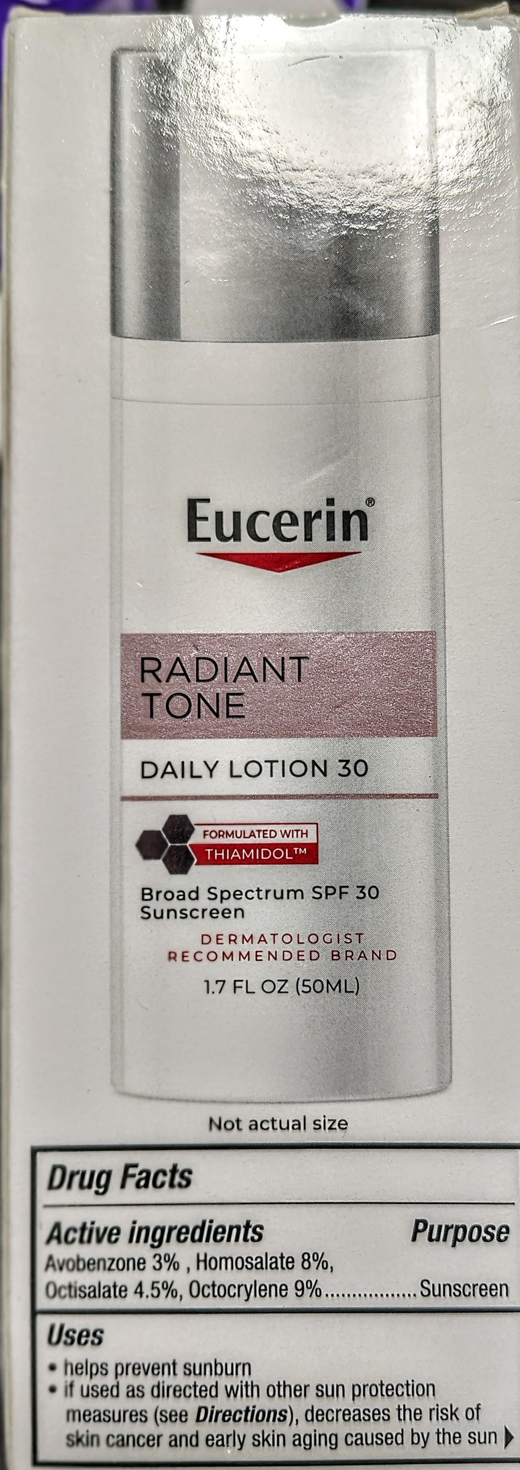 Eucerin Daily Lotion 30 SPF Sunscreen Anti-Aging Lotion