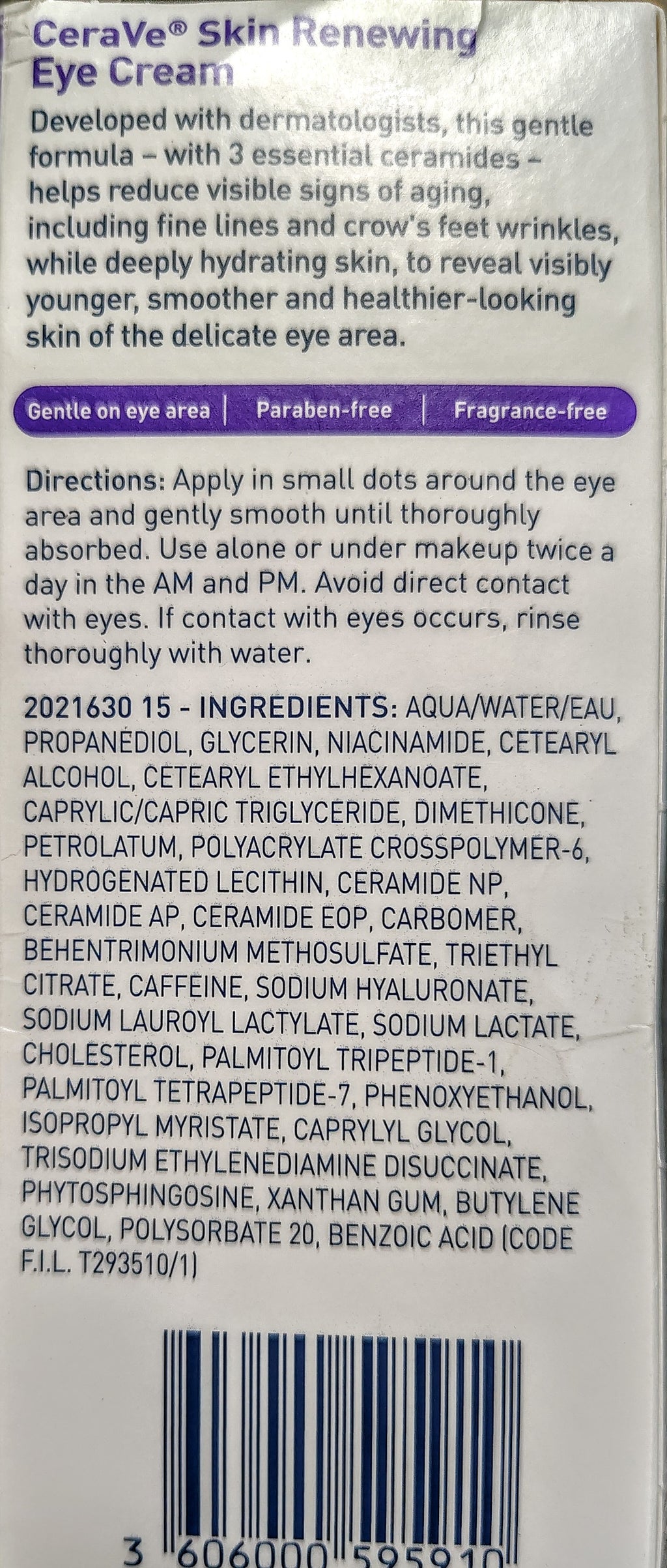 CeraVe Skin Renewal Eye Cream