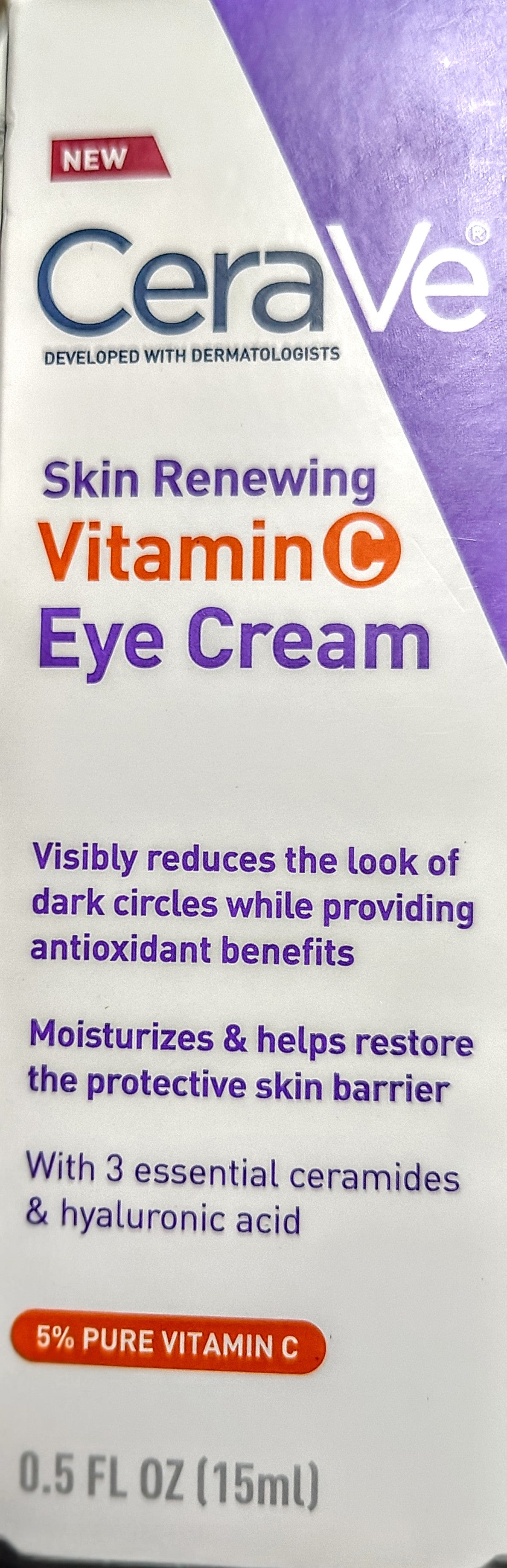 CeraVe Skin Renewing Vitamin C Eye Cream