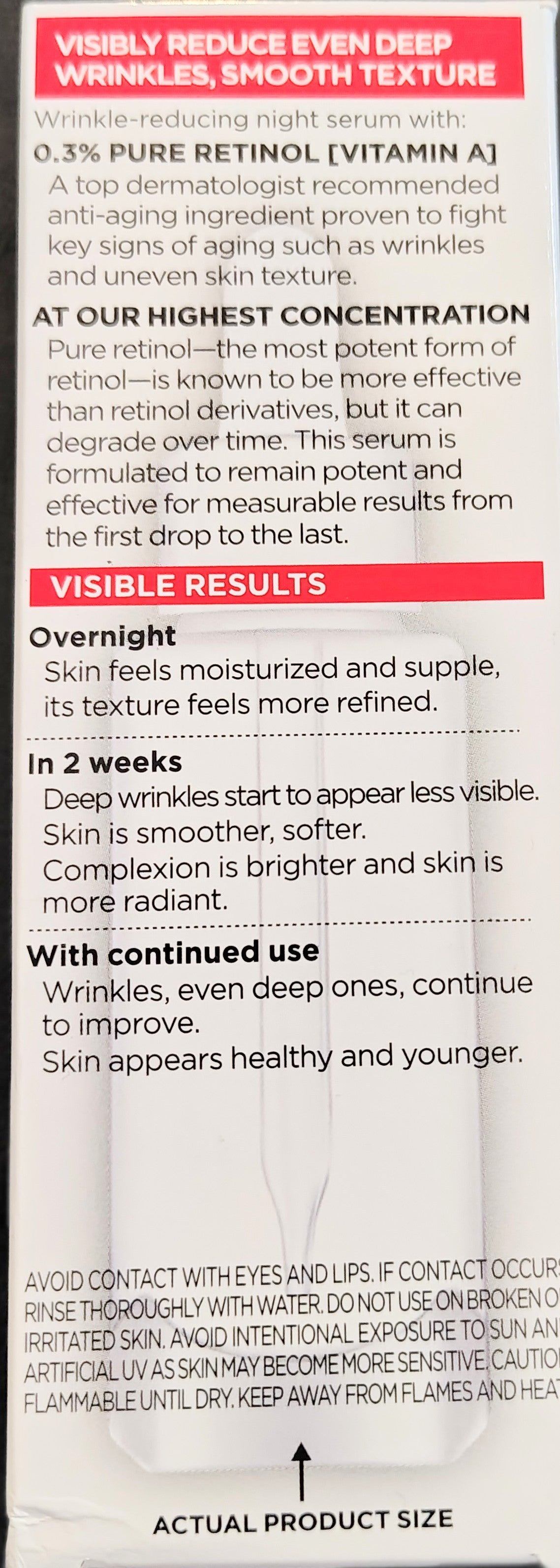 LOreal Revitalift Night Serum
