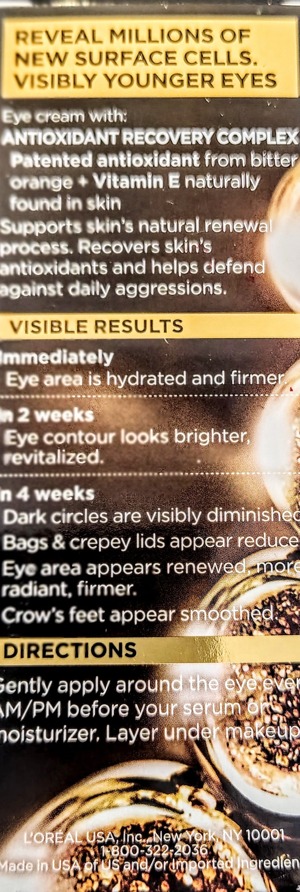 LOreal Anti aging Eye cream-Cell Renewal