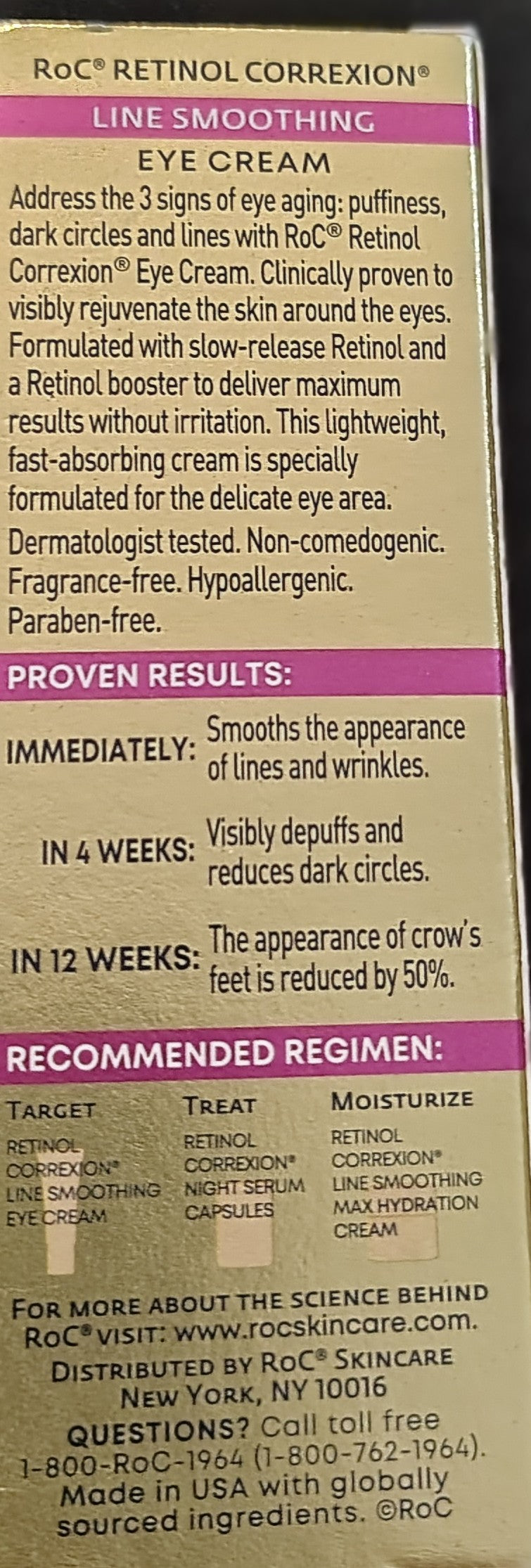 ROC Retinol Correction