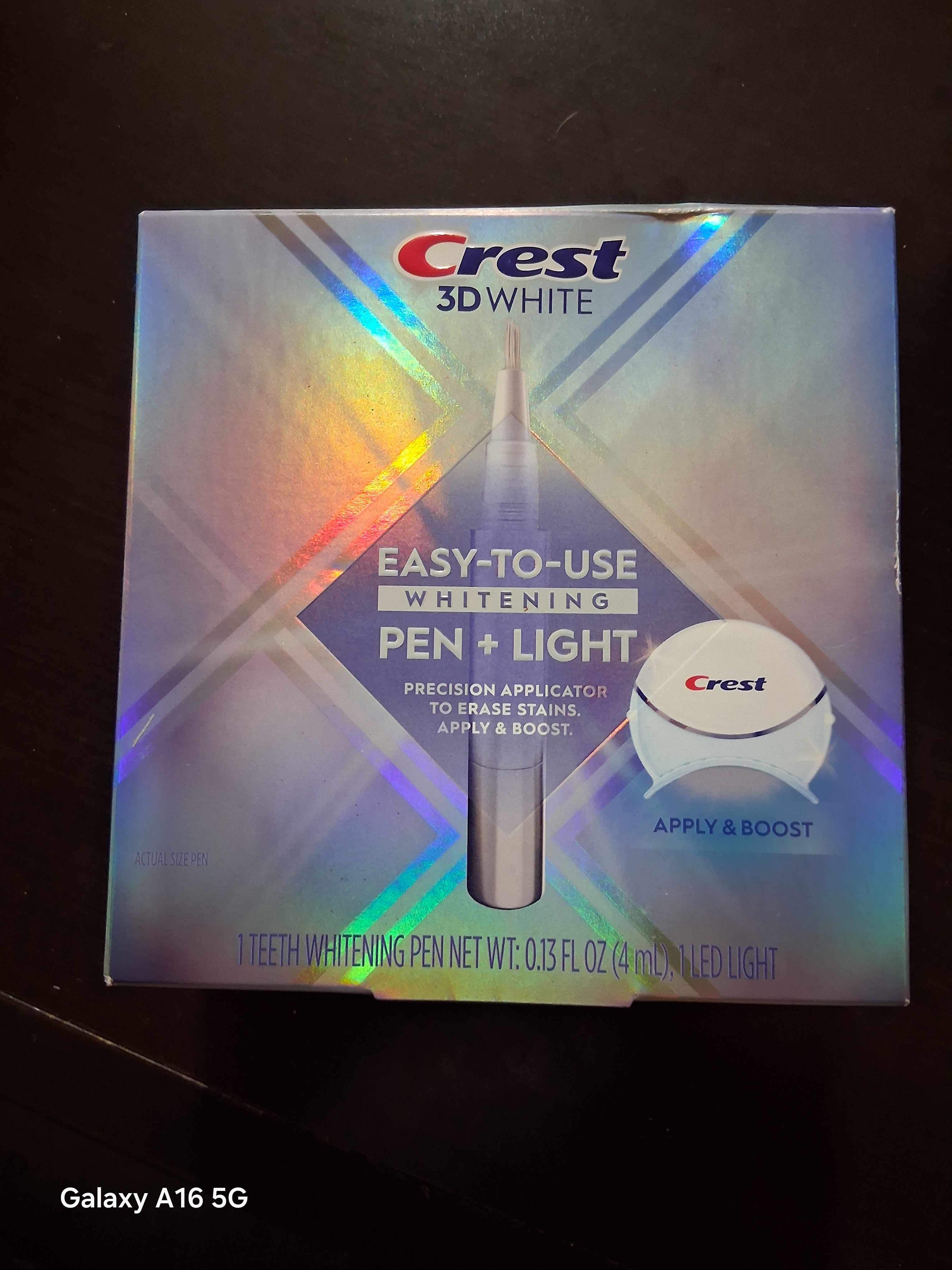 Crest whitening kit